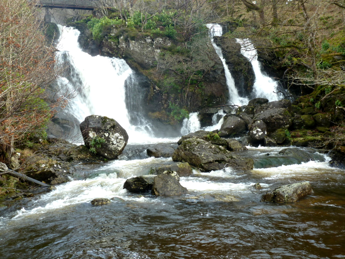 Inversnaid Hotel Loch Lomond - ARKLET FALLS