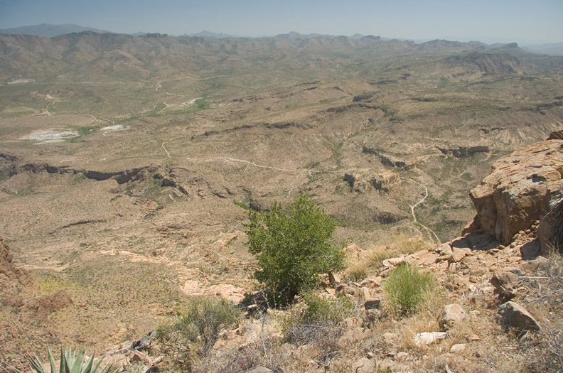 A potential future hike down below