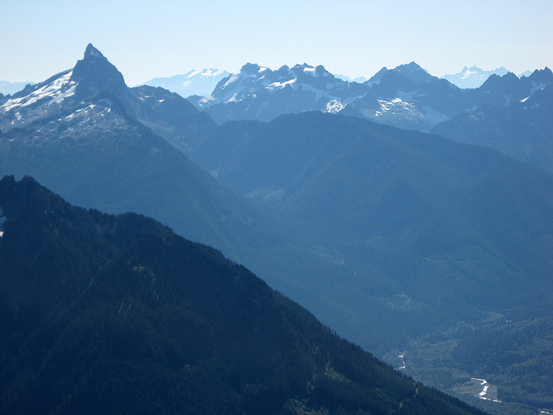 Sloan and Monte Cristo Peaks