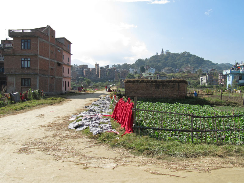 Outside Kathmandu