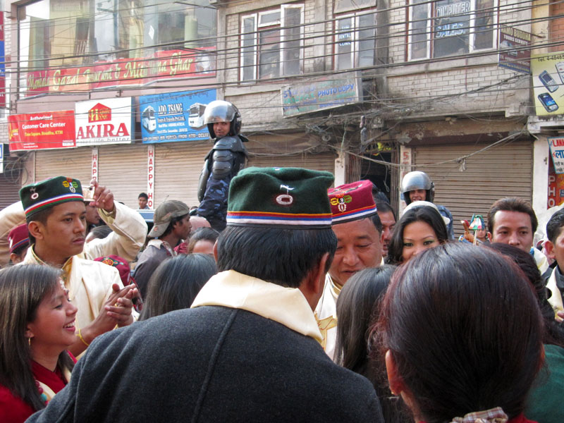 A general strike (bandh) that day