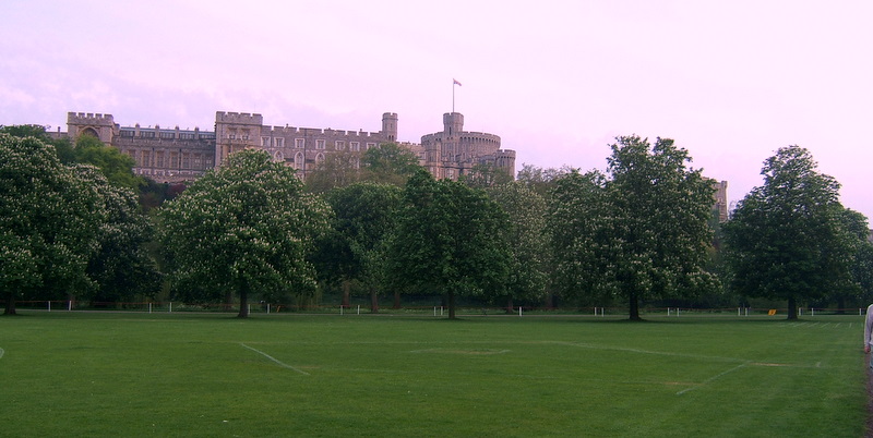 Windsor Castle from the playing fields