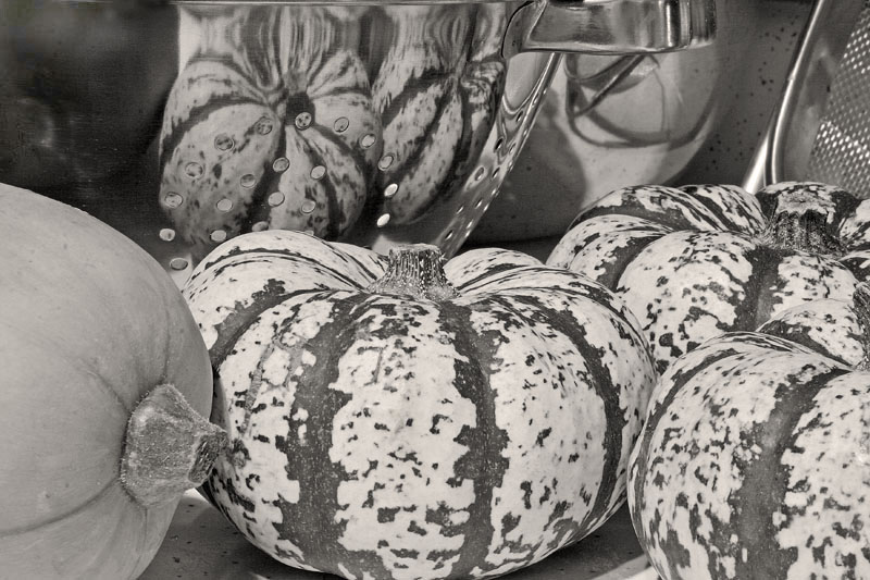 countertop reflections B/W