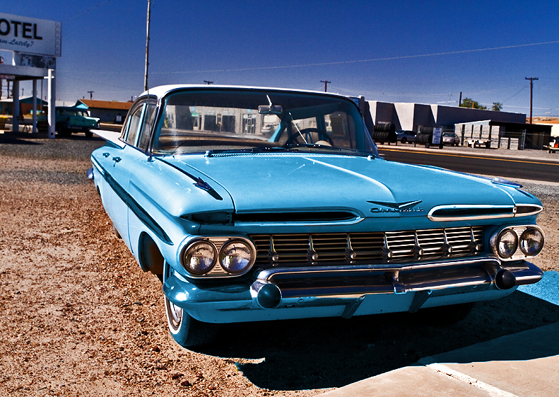 A 1959 Chevrolet Bel Air