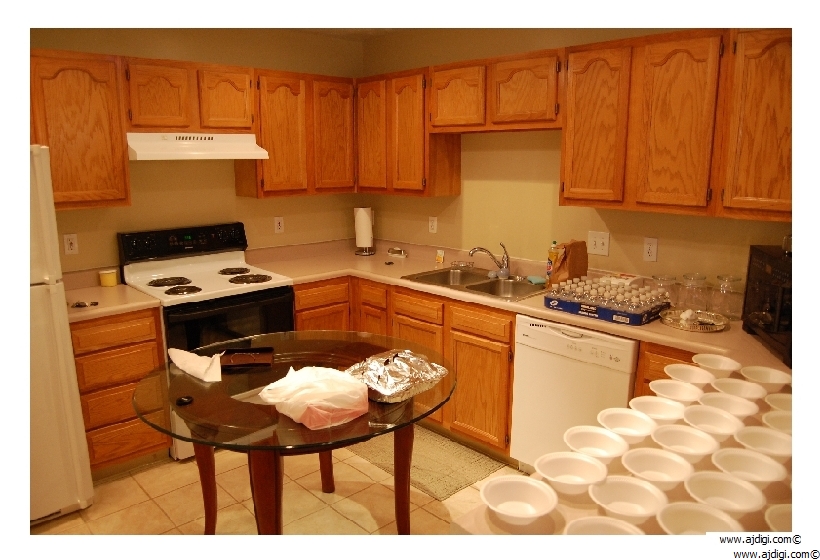 Kitchen in the condo