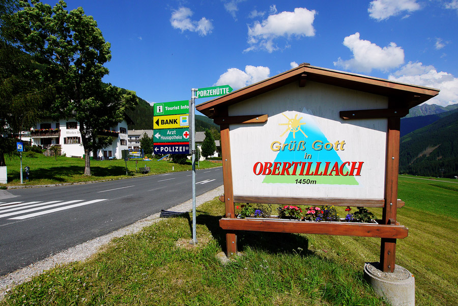 welcome to Obertilliach, mt 1450, region Ost-tirol
