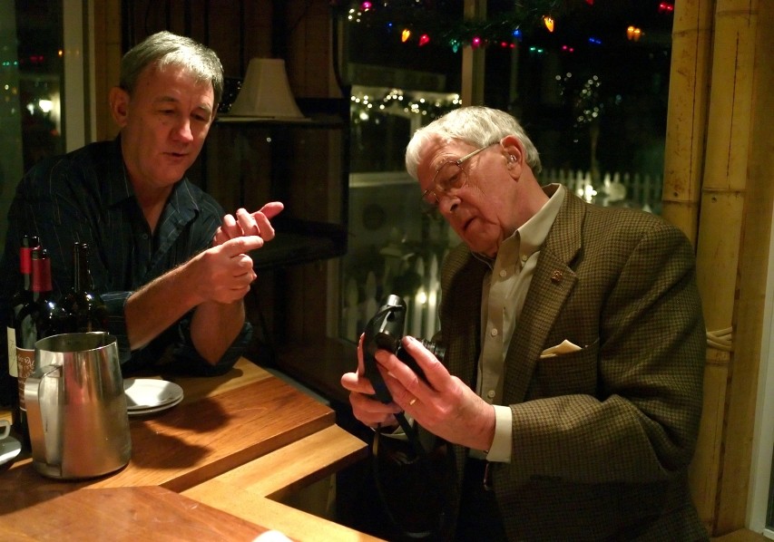 Geoff Hopkinson and Ted Grant (Howard Ritter)