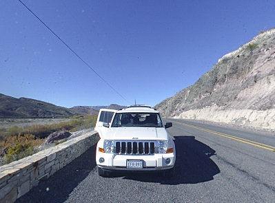 Road Side photographing the Rio Grande