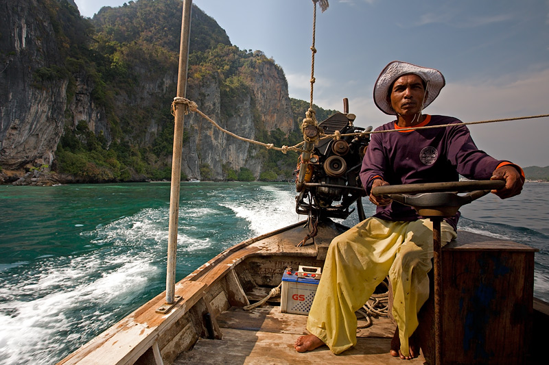 Phi-Phi Leh: Long-tail Boatman