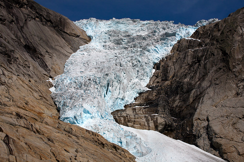 Briksdal Glacier (Briksdalsbreen): Blue Ice