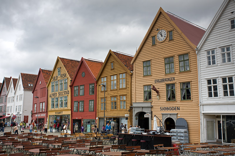 Bryggen Waterfront: Old Timber Houses