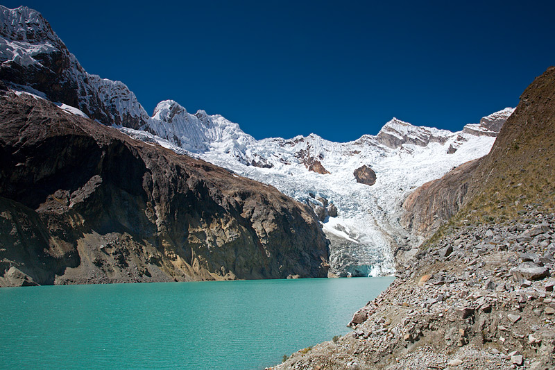 Alpamayo Base Camp Glacier Lake