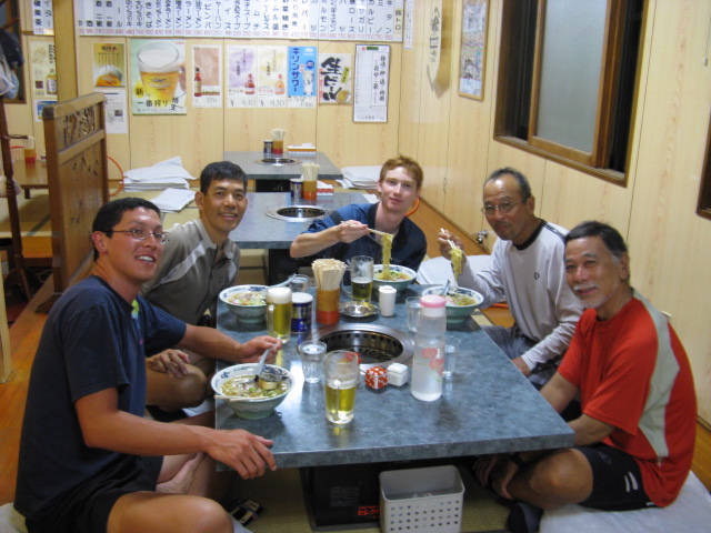 Traditional style seating at dinner