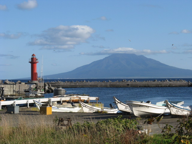 Views from Rebun island as we ride north along in the eastern coast.
