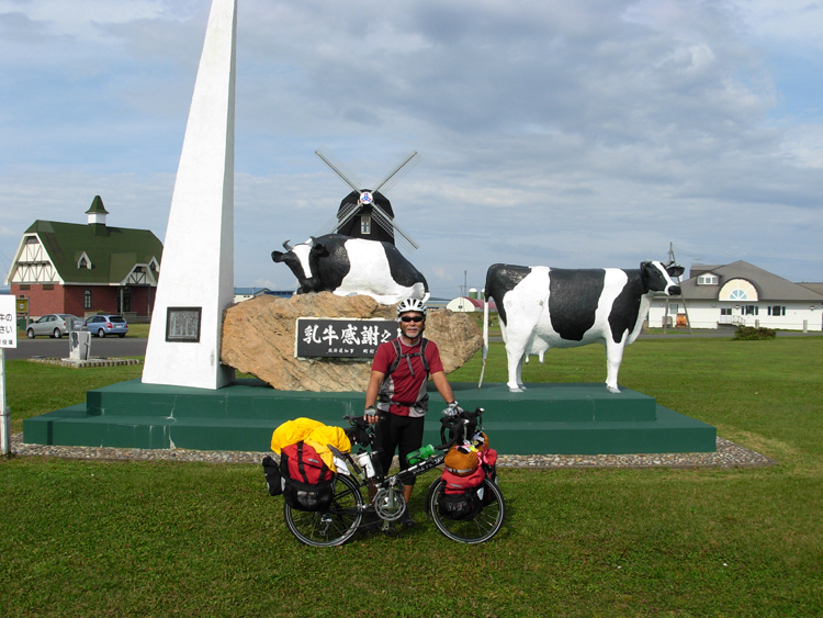 Were now in dairy and windmill country.