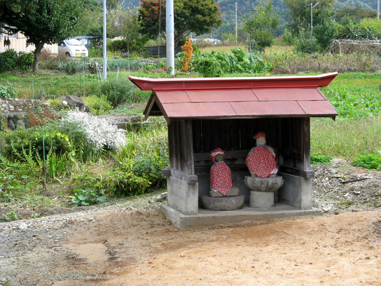 Zizoh Bosatsu Statues protect children from disaster and sickness.