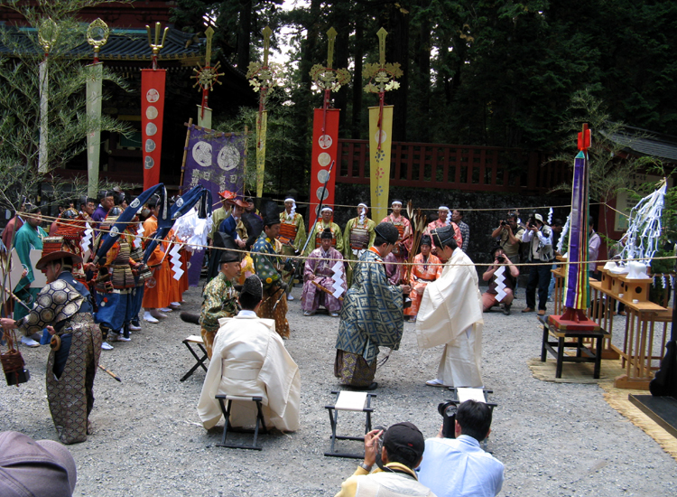 Ceremony for the Contestants.