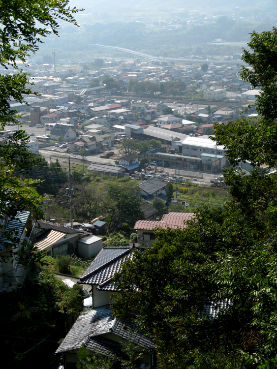 But this is the view from where the castle once sat.