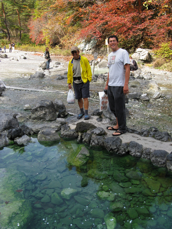 Algae makes the water green.