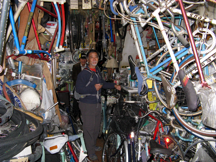 We wished we could have spoken with the owner, an old cyclist.