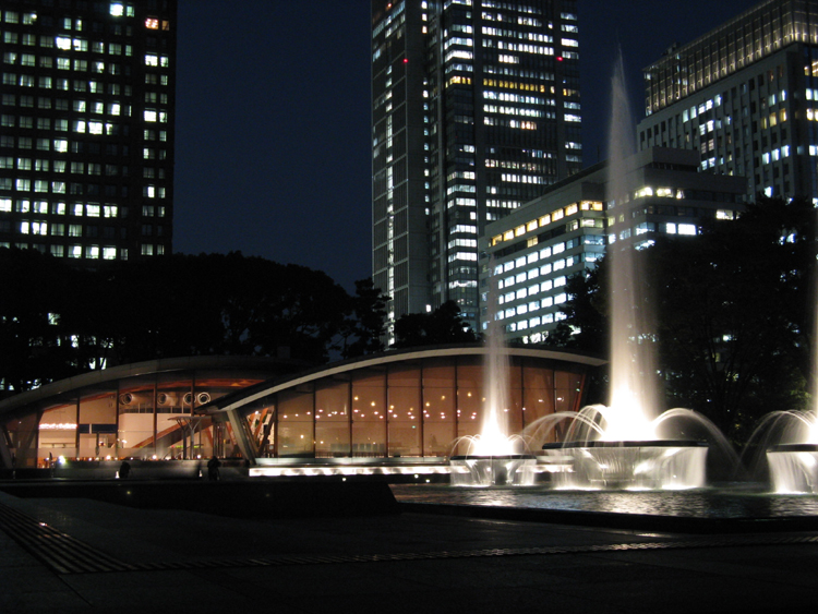 We walked to Tokyo Station and caught the subway back.