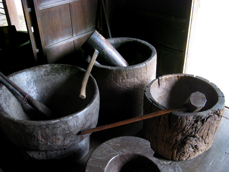Inside the Old Yanohara House.