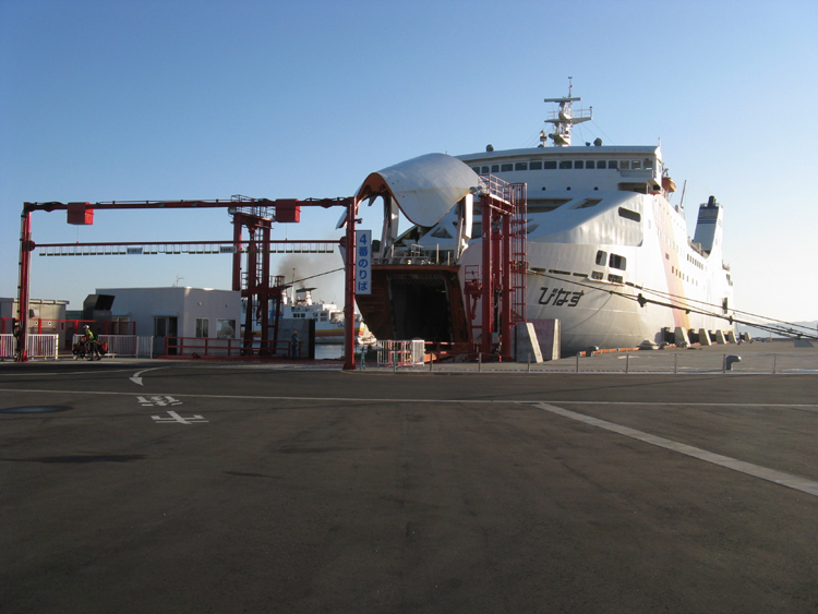 Day 24: The ferry arrived in Aomori city at 6:30 a.m.