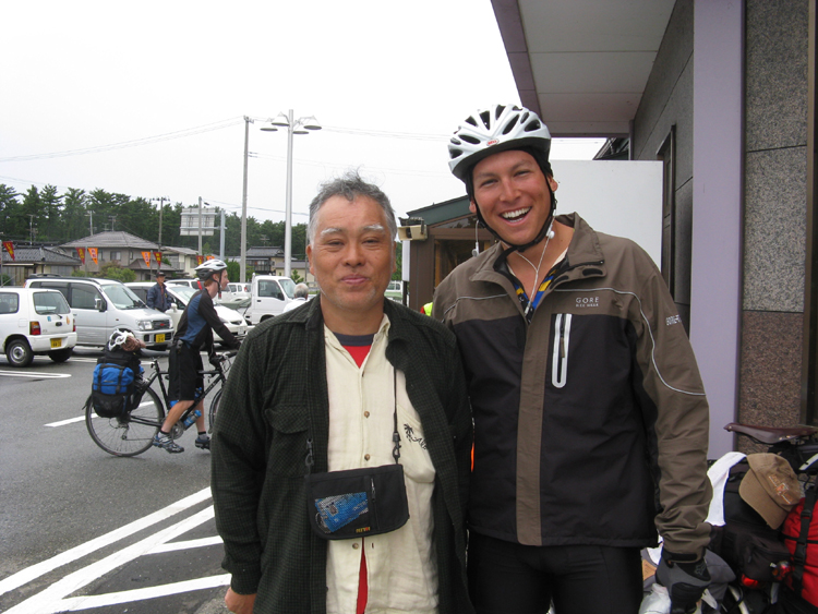 Day 31: It rained most of the night. Met Japanese traveler during breakfast.