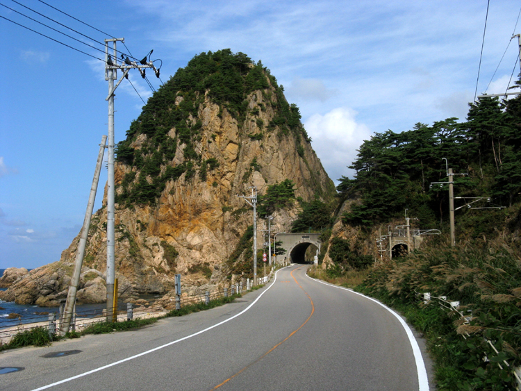 We rode through a lot of tunnels today.