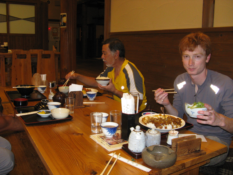 The campground was the pits, but at least our dinners were good.