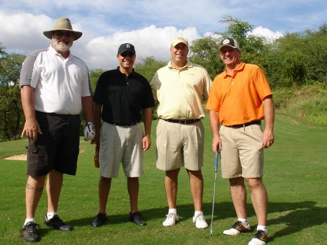 Golfing at the Wailea Gold