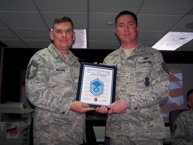 Dave makes MASTER SGT WY - April