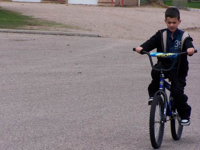 Ty Bugs big bike  WY - April