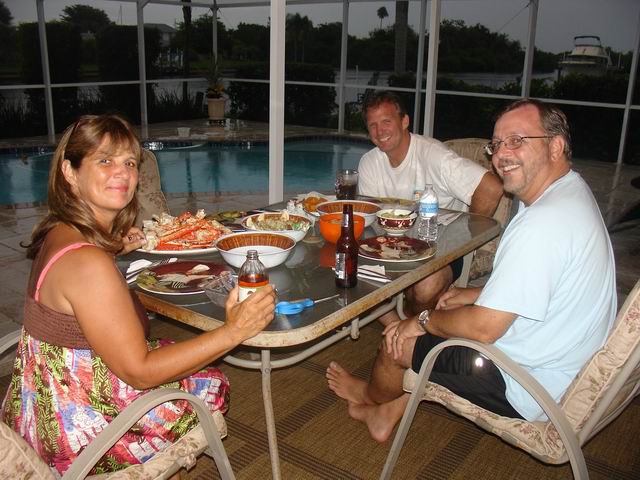 King Crab legs for dinner Aug 2010