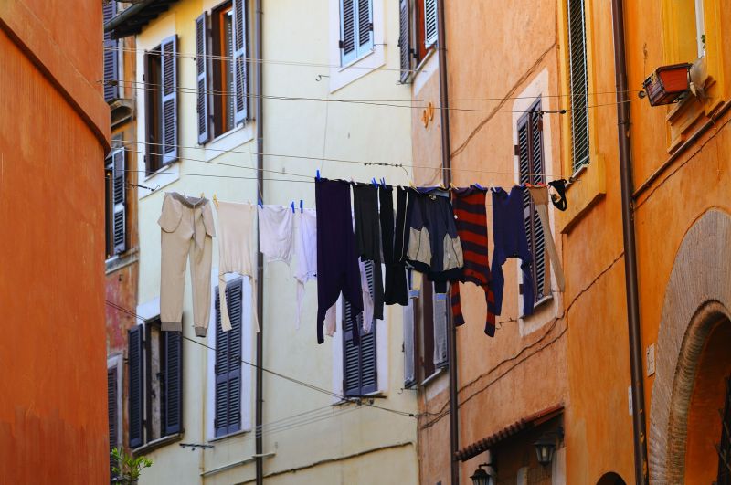 Le quartier du  trastevere  Rome