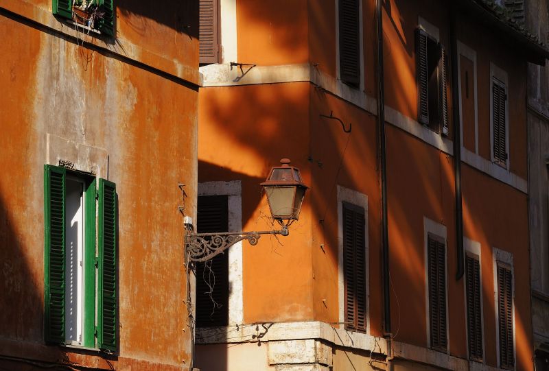 Le quartier du  trastevere  Rome