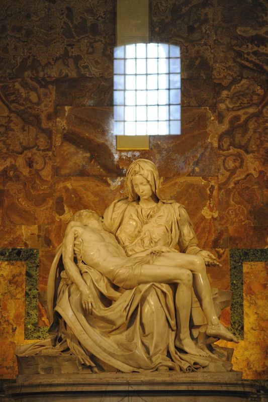 La Pieta en basilique Saint Pierre de Rome au Vatican