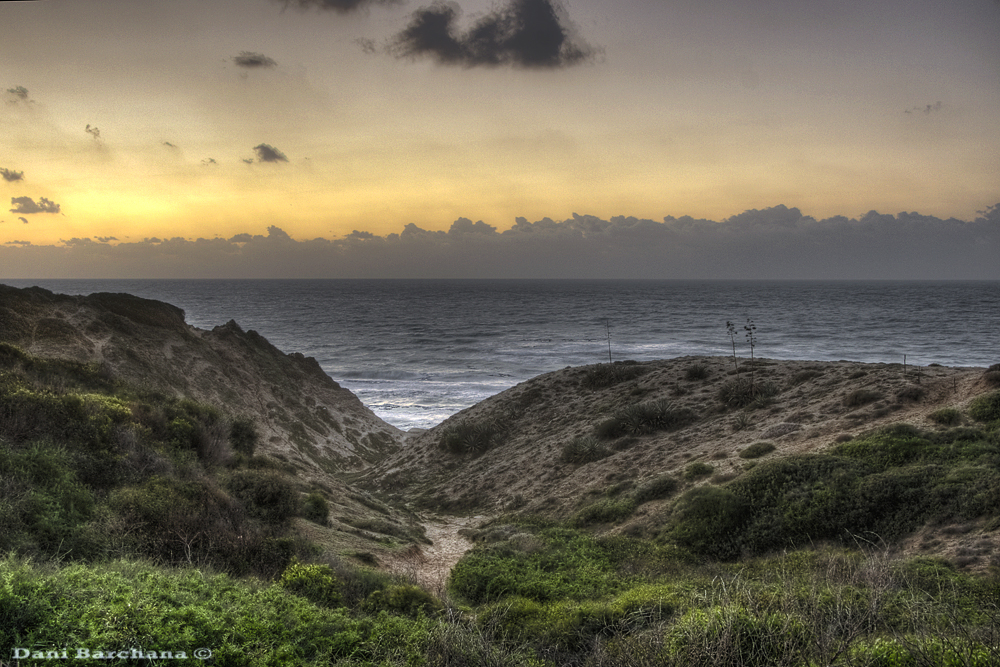 Just after sunset