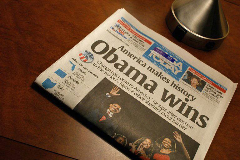 Election Day 2008 - America Makes History