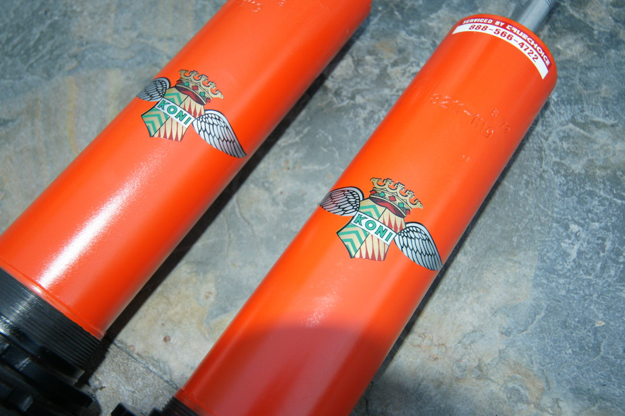 Koni Racing Rear Shocks, Dual Adjustable, Restored (914-6 GT) Date Code 8-72 - Photo 4