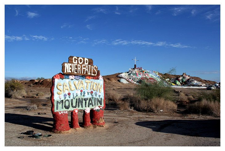 Entrance to Salvation Mountain