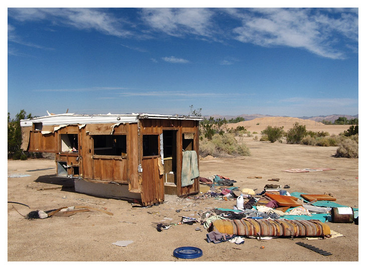 Former Slab City Residence