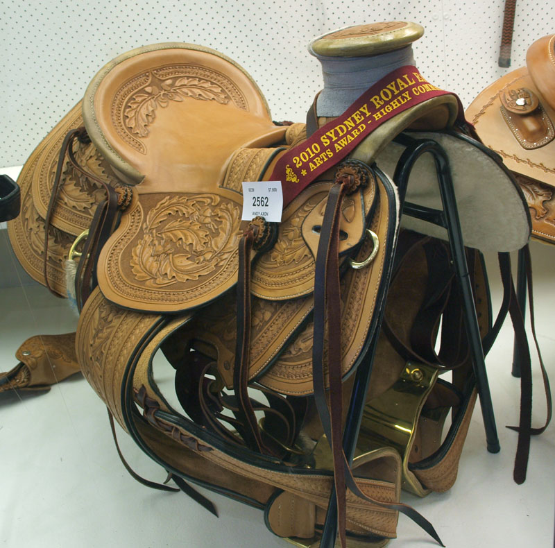 Highly commended saddle