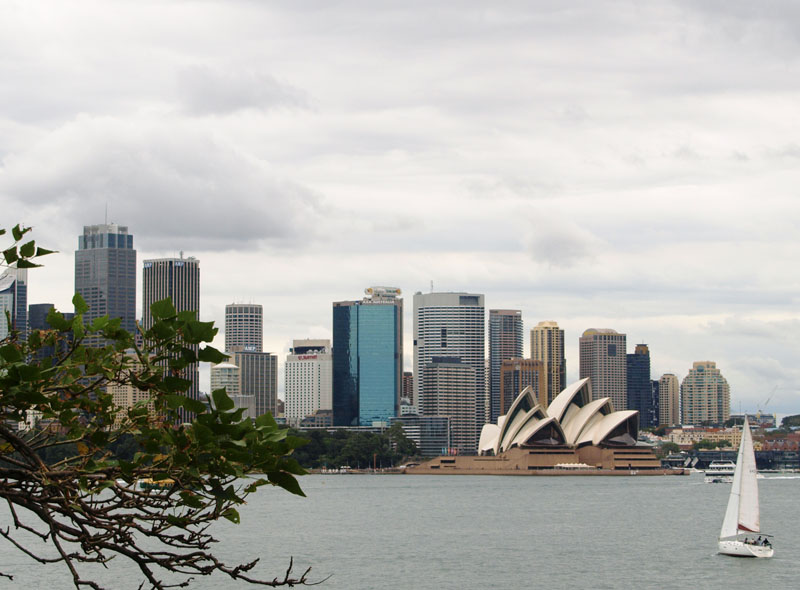 Sydney from near Cremorne Wharf