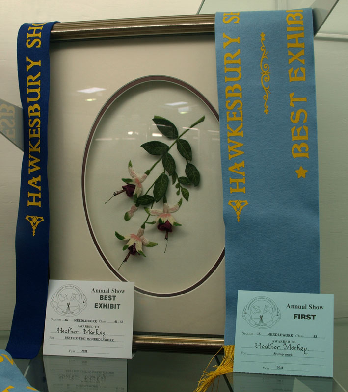 Best exhibit in needlework