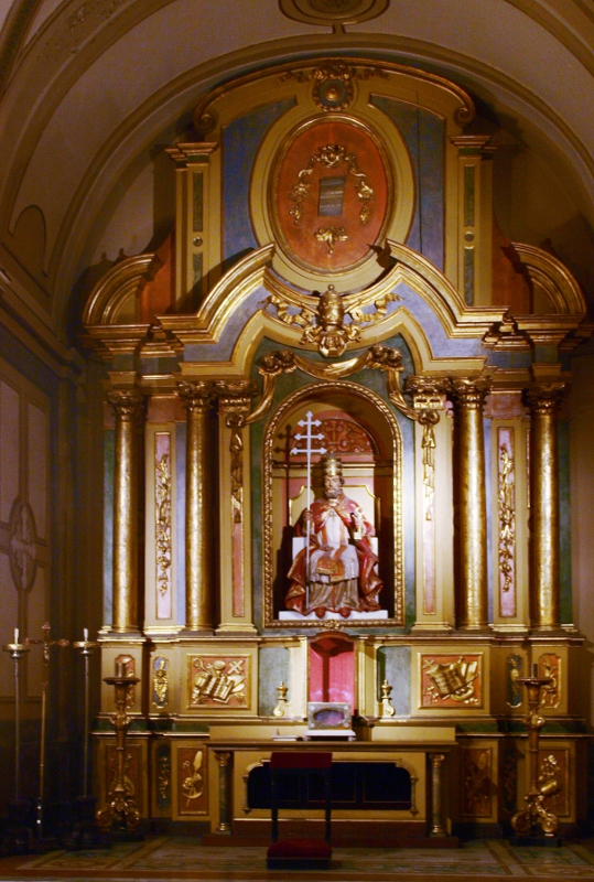 A side chapel in the cathedral