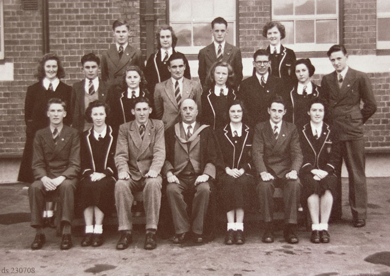 Prefects & Headmaster, Launceston High School, 1948