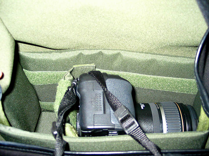 Billingham L2 int. camera and Canon 17-85 IS lens