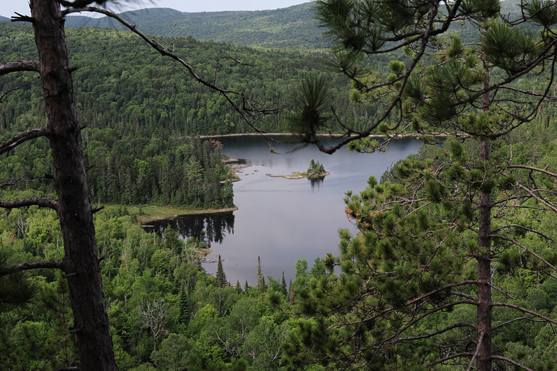 lac Solitaire.la Mauricie NP