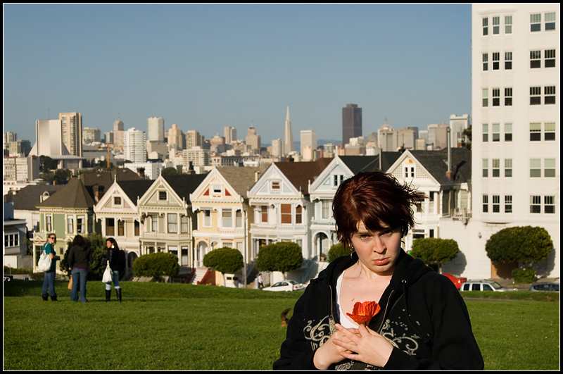 In Front of Those Houses...